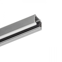 Lišty a příslušenství EUTRAC - RED R11305 EUTRAC tříokruhová lišta 3m stříbrnošedá 230V - RED - DESIGN RENDL