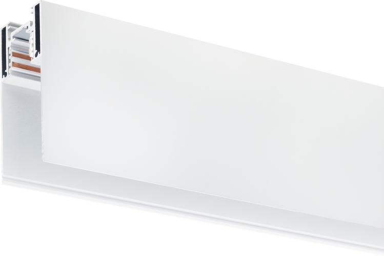 Magnetické kolejové systémy & příslušenství - Track System Three-Phase S35 - Bílá - foto 1