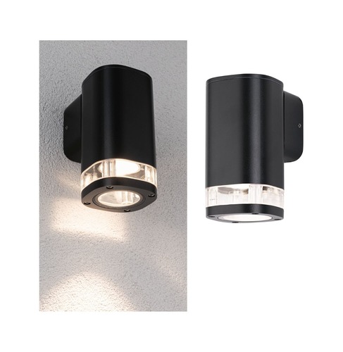 Nástěnná - P 94718 Venkovní nástěnné svítidlo Colum IP44 80x112mm max. 20W 230V antracit hliník - PAULMANN - foto 1