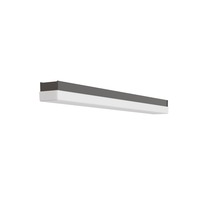 Podélná - OS MAT71036 MATAR 1 stropní/nástěnné plastové svítidlo černá / bílá IP44 3000 K 13W LED - OSMONT