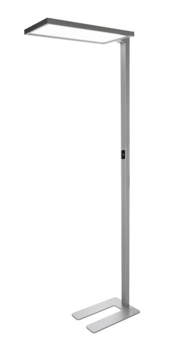 Stojací lampy - IMPR 343032 Deko-Light stojací svítidlo Office One Motion 80W 4000K 7400lm hliník RAL 9006 - LIGHT IMPRESSIONS - foto 1