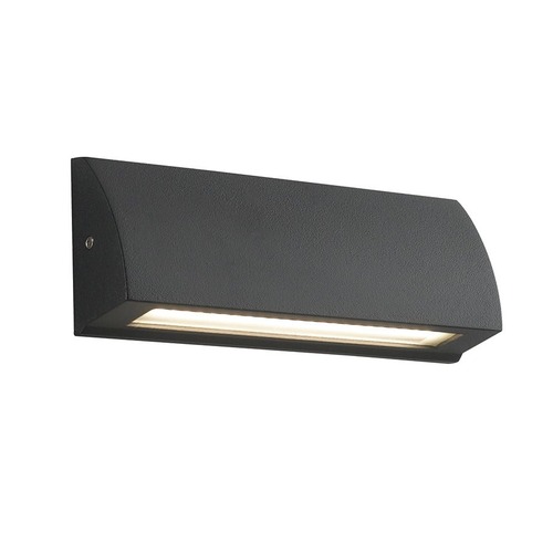 Nástěnná - FAN LED-W-SHELBY-170 Venkovní nástěnné svítidlo LED SHELBY antracit hliník 6W 670lm CCT IP54 6x17x3,2 cm - FANEUROPE - foto 1