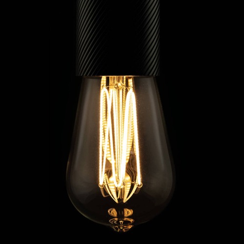 E27 - LA 1008156 LED Rusika Soft Cage LED-Leuchtmittel, E27, PHASE, 6W, 2200K - BIG WHITE (SLV) - foto 1