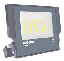 Reflektory - CEN SRS-309540 REFLEKTOR LED SIRIO SLIM ČERNÝ 30W 4000K 2700Lm 110d 160x29x147mm IP66  - CENTURY