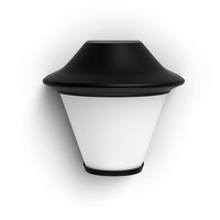Nástěnná - PH 17389/30/PN Serres SVÍTIDLO VENKOVNÍ NÁSTĚNNÉ E27 ma. 42W, IP44, černá - PHILIPS (915005554201)
