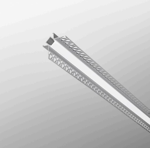 Krytky pro Al profily - FAN I-PROFILO-ANGLE-CAP Koncová krytka (2 ks) pro profil ANGLE - FANEUROPE - foto 1