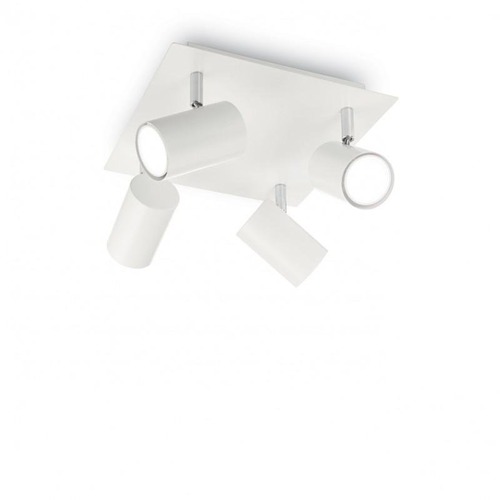 Bodová - ILUX 156774 Bodové stropní svítidlo Ideal Lux Spot PL4 bianco 156774 4x50W bílé - IDEALLUX - foto 1