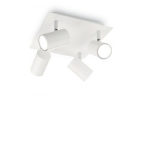 Bodová - ILUX 156774 Bodové stropní svítidlo Ideal Lux Spot PL4 bianco 156774 4x50W bílé - IDEALLUX