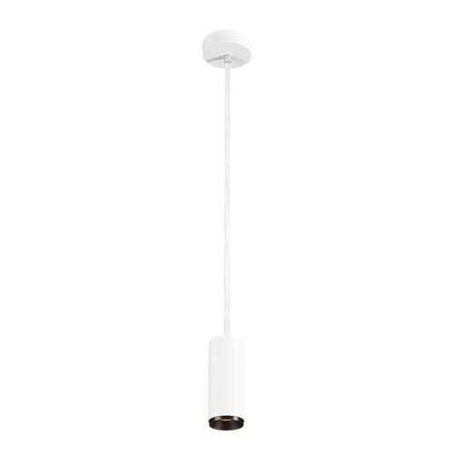 Subtilní - LA 1004439 NUMINOS® PD DALI S vnitřní LED závěsné svítidlo bílá/černá 2700 K 36° - BIG WHITE (SLV) - foto 1