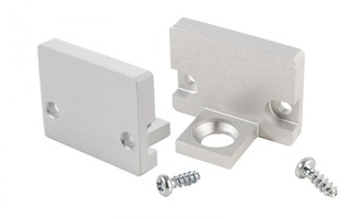 Krytky pro Al profily - IMPR 980021 Reprofil koncovka P-AU-10-12 sada 2 ks stříbrná elox 18,2 mm - DEKOLIGHT