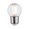 E27 - P 28633 LED kapka 5 W E27 čirá teplá bílá - PAULMANN