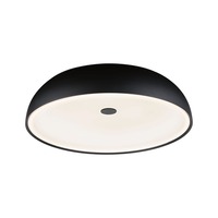 Kruhová - P 96784 LED stropní svítidlo 3-krokové-stmívatelné Jaron 2700K 230V 26,5W stmívatelné černá mat - PAULMANN