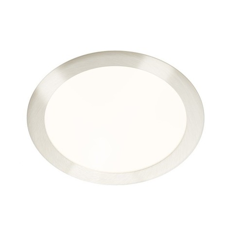 Kruhová - RED R12124 SLENDER R 22 zápustná matný nikl 230V LED 18W 3000K - RED - DESIGN RENDL - foto 1