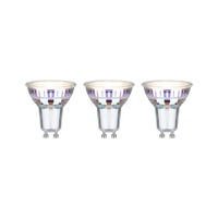 GU10/GZ10 - P 29193 Eco-Line Standard 230V LED reflektor GU10 3x2,5W 3000K stříbrná - PAULMANN