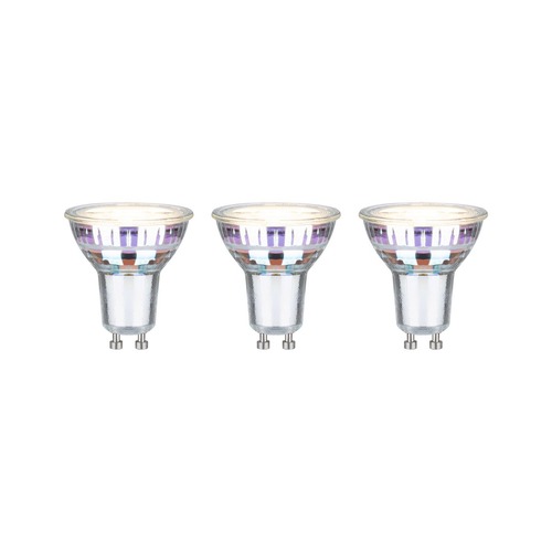 GU10/GZ10 - P 29193 Eco-Line Standard 230V LED reflektor GU10 3x2,5W 3000K stříbrná - PAULMANN - foto 1