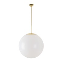 Koule - OS ISI64035 ISIS P4 PM závěsné plastové svítidlo mosaz leštěná / bílá IP40 3000 K 41W LED DALI (původní kód OS 64035) - OSMONT