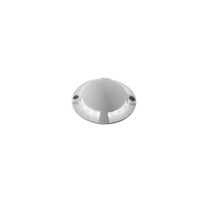 Nástěnná - FAN LED-ELMO-R4M Pochozí venkovní svítidlo ELMO DC24V stříbrná, hliník, 2 W, 236 lm, 4000 K, IP65, 7 x 1,5 cm - FANEUROPE