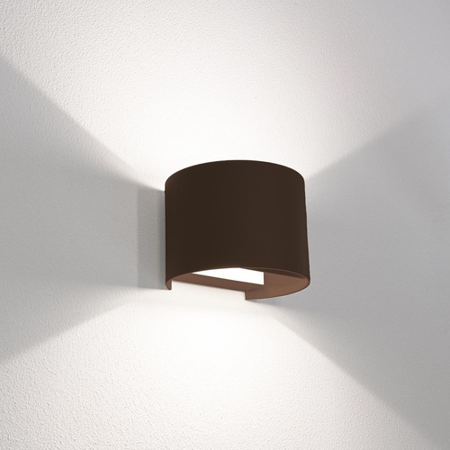 Nástěnná - CEN UDRCO-1010 Venkovní nástěnné LED svítidlo up/down corten 10W 2700/4000/6500K IP65 - CENTURY - foto 1