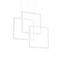 Hranatá - ILUX 253596 FRAME SP QUADRATO BIANCO - IDEALLUX