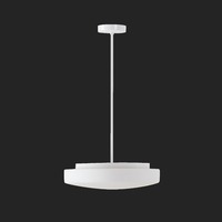 Kruhová - OS EDN61588 EDNA P4 závěsné skleněné svítidlo bílá IP40 4000 K 27W LED DALI (původní kód OS 61588) - OSMONT