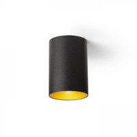 Downlight - RED R13501 CONNOR stropní černá/zlatá 230V LED GU10 10W - RED - DESIGN RENDL
