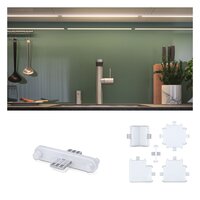 Clever Connect - P 99992 Nábytkové svítidlo Clever Connect liniová spojka Border bílá mat/umělá hmota 12V - PAULMANN