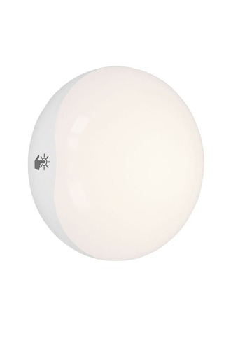 Přisazená - BRI 2272016 LED svítidlo k posteli s dotykovým vypínačem pr. 8 cm 0,4W 30lm bílé (starý kód: BRI 2272-016) - BRILONER - foto 1