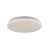 Kruhová - LD 14275-16 URANUS LED stropní svítidlo průměr 26cm bílé hvězdné nebe nadčasový design teplá bílá 3000K - JUST LIGHT