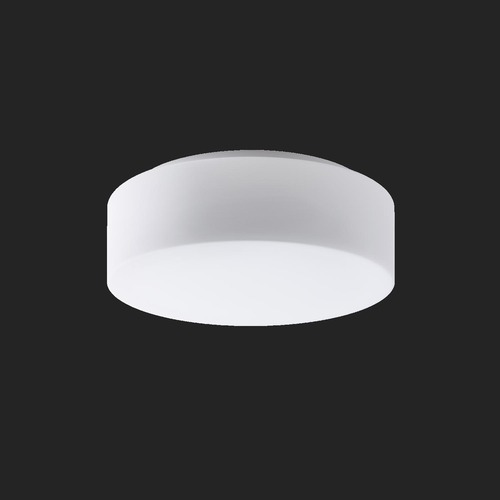 Nouzová - OS ERI67505 ERIS 2 stropní/nástěnné skleněné svítidlo bílá IP43 4000 K 14W LED HF nouzové kombinované 3 h (původní kód OS 67505) - OSMONT - foto 1