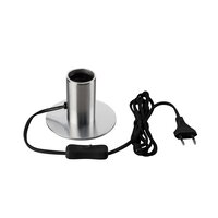 Stolní lampy dekorační - LA 1001678 Vnitřní stolní lampa FITU TL kartáčovaný Al, E27, max. 10W - BIG WHITE (SLV)