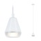 Koupelnová - P 76991 LED závěsné svítidlo Luia GU10 max. 10W satén/bílá - PAULMANN