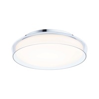 Kruhová - P 71075 Stropní svítidlo Luena LED IP44 3000K 230V 16,5W sklo/chrom - PAULMANN