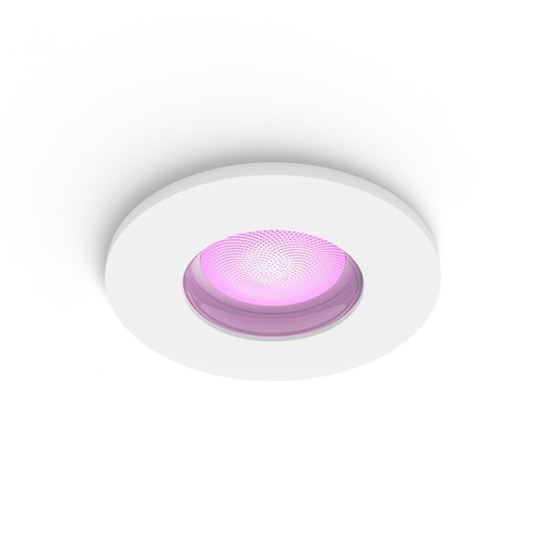 Koupelnová - PH 8721103072849 Hue Xamento podhledové LED svítidlo 1x4,2W, 2000-6500K, RGB, IP44, bílá - PHILIPS - foto 1