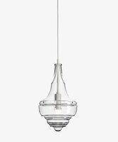 Dekorativní - LAS CL008PI-1CE03-0110S1 Závěsné svítidlo Neverending Glory Prague Estrate Theatre S čiré E14 3W 2700K 150lm - LASVIT