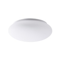Kruhová - OS ARA71268 ARAKIS 2 stropní/nástěnné skleněné svítidlo bílá IP43 3000/4000 K 18W LED - OSMONT