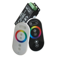 Stmívače a regulátory proužků - Dálkové ovládání LED Strip RGB Mini Touch Controller White