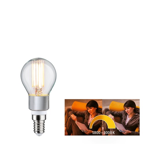 E14 - P 28778 LED kapka 5 W E14 1.800 - 3.000K dim to warm - PAULMANN - foto 1