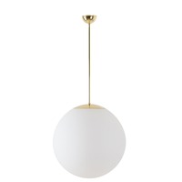 Koule - OS ISI70531 ISIS P4 PM-M závěsné plastové svítidlo mosaz / bílá IP40 4000 K 41W LED - OSMONT