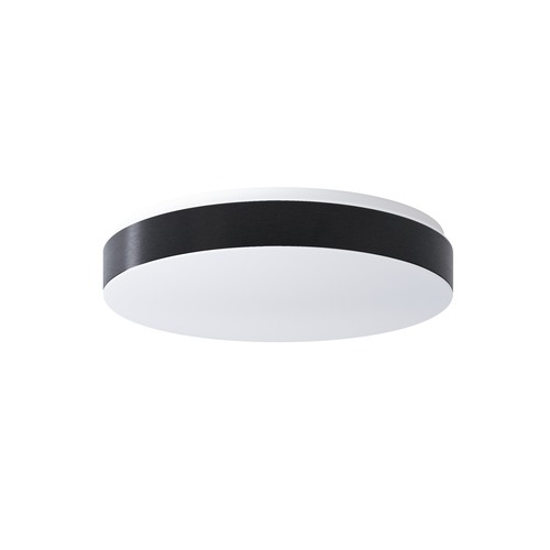 Kruhová - OS DEL69072 DELIA C2 stropní/nástěnné plastové svítidlo bílá / černá IP54 3000 K 34W LED DALI - OSMONT - foto 1