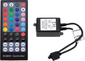 Stmívače a regulátory proužků - IR 40Keys RGBW ovladač