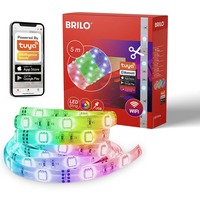 Dekorační - BRILO 2309-150 Smart RGB LED pásek s hudebním senzorem 500 cm 0,05W bílé - BRILO