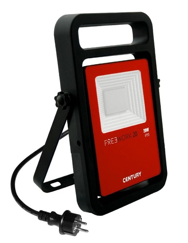Reflektory - CEN FRW-200040 REFLEKTOR LED FREE WORK 20W 4000K 1500Lm s kabelem 2 metry IP65  - CENTURY - foto 1