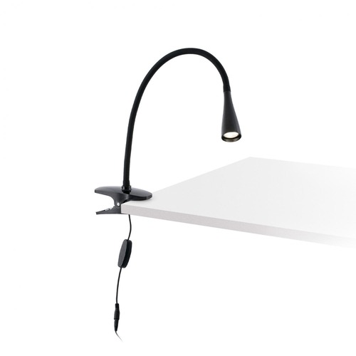 Stolní lampy s klipem - FARO 52061 LENA černá stolní lampa s klipem - FARO - foto 1