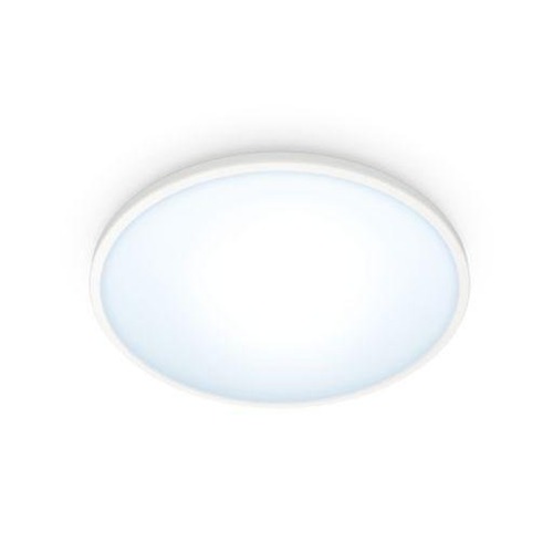 WiZ - PH 8719514338012 LED Stropní přisazené svítidlo WiZ Superslim 8719514338012 16W 1500lm 2700-6500K IP20 29,2cm bílé, stmívatelné - PHILIPS (929002685101) - foto 1
