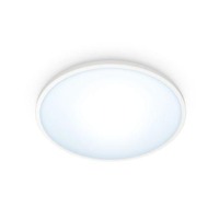 WiZ - PH 8719514338012 LED Stropní přisazené svítidlo WiZ Superslim 8719514338012 16W 1500lm 2700-6500K IP20 29,2cm bílé, stmívatelné - PHILIPS (929002685101)