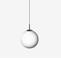 Koule - LU ZKS.P1.300.61M DALI2 AKCE - Závěsné svítidlo POLARIS ZKS 300mm 36W 3000K RAL9005 černá mat - LUCIS