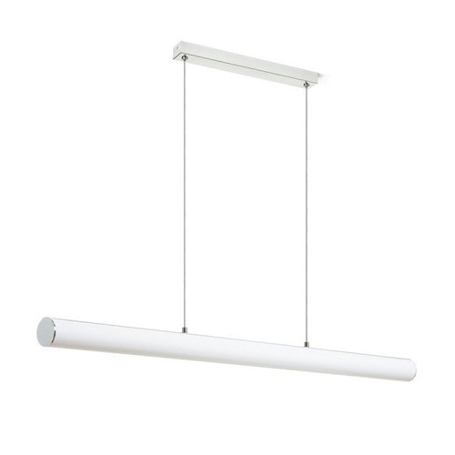 Podélná - RED R14494 RIVIER LED I závěsná chrom/mléčný akryl 230V LED 24W 3000K - RED - DESIGN RENDL - foto 1
