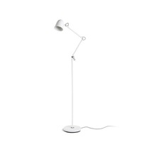 Stojací lampy - RED R14189 DANNY stojanová bílá matný nikl 230V E14 5W - RED - DESIGN RENDL