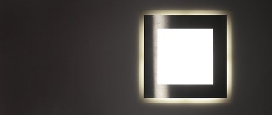 Hranatá - LUX 13009.00 Vestavné svítidlo Aura Quadra LED 9 nerez 1W 98lm 12V - LUXLIGHTING - foto 1