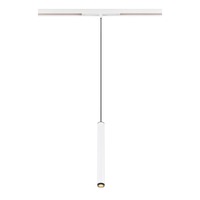 Lištové Magnetic SLV - LA 1008454 GRIP! S 48V závěsné svítidlo, délka závěsu 200 cm, 2700 K, 29°, DALI, bílé / černé - BIG WHITE (SLV)